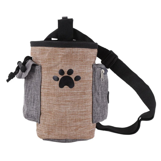 Outdoor Portable Training Dog Snack Bag Pet Supplies Strong Wear Resistance Large Capacity Puppy Waist Bag for Dog Cat