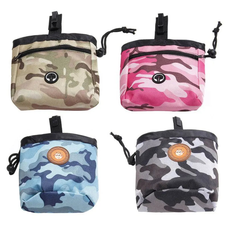 Outdoor Portable Training Dog Snack Bag Pet Supplies Strong Wear Resistance Large Capacity Puppy Waist Bag for Dog Cat