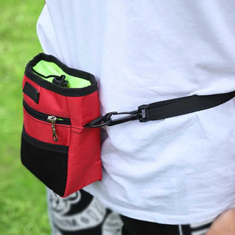 Outdoor Portable Training Dog Snack Bag Pet Supplies Strong Wear Resistance Large Capacity Puppy Waist Bag for Dog Cat