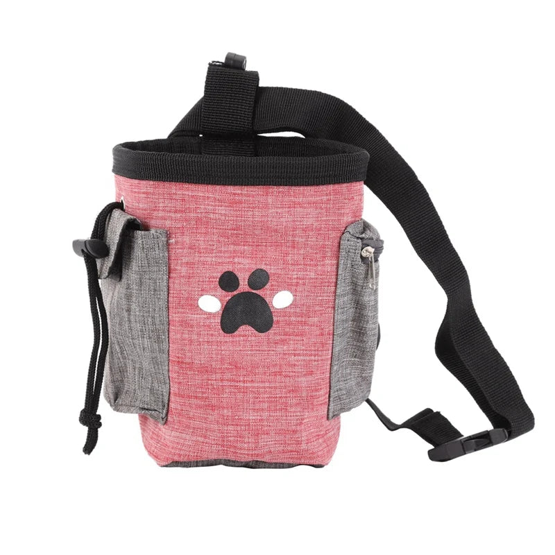 Outdoor Portable Training Dog Snack Bag Pet Supplies Strong Wear Resistance Large Capacity Puppy Waist Bag for Dog Cat