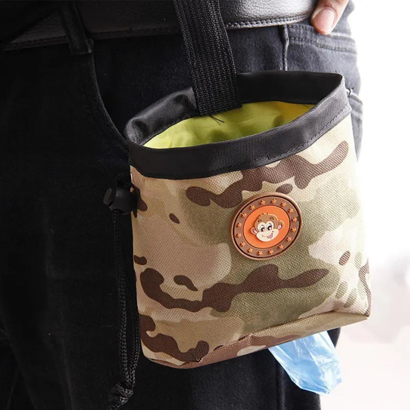Outdoor Portable Training Dog Snack Bag Pet Supplies Strong Wear Resistance Large Capacity Puppy Waist Bag for Dog Cat